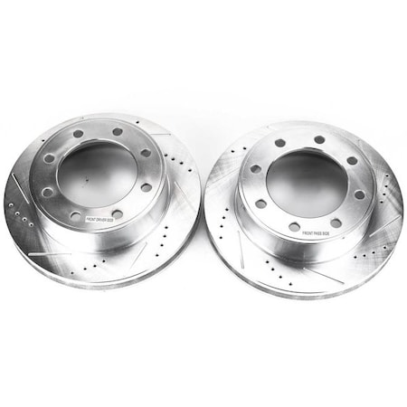 Powerstop Drilld&Slottd Rotor Pair, Ar8580Xpr AR8580XPR